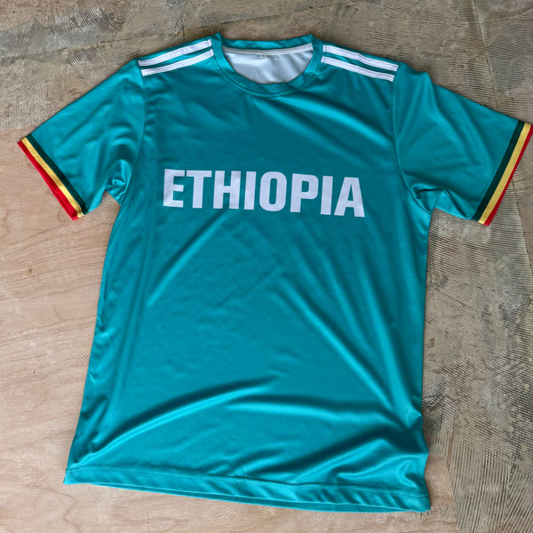 Green Ethiopian Soccer Jersey